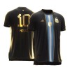 Argentina MESSI 10 Golden Bisht Edition - Herre Fotballdrakt